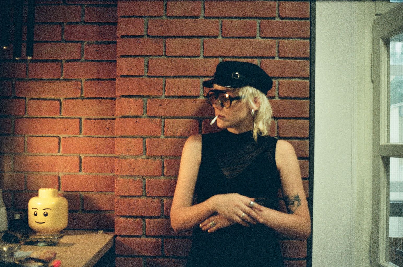 Natálie Benešová ve svém bytě v Karlíně